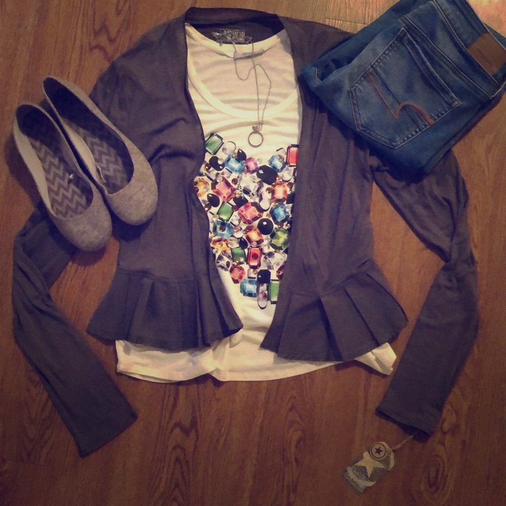 <NWT> 🌸🖤Converse Cardigan🖤🌸